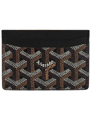 Saint-Sulpice Card Wallet Black - GOYARD - BALAAN 1