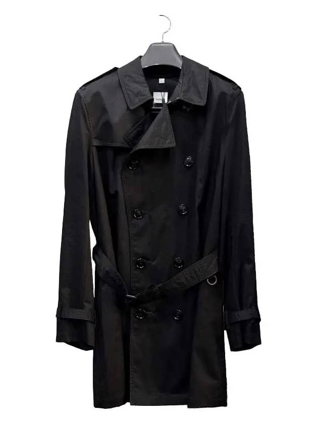 Men's Trench Coat Navy 52 L E1389 - BURBERRY - BALAAN 2