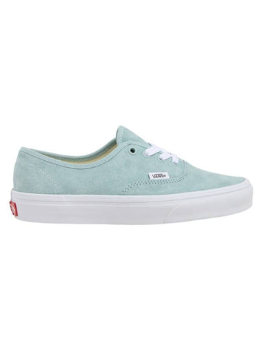 Authentic Pig Suede Low Top Sneakers Grey - VANS - BALAAN 1