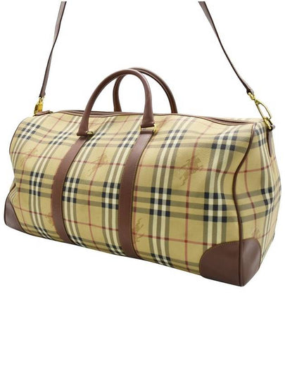 Haymarket Check Big Boston Two Way Bag 10620 - BURBERRY - BALAAN 2