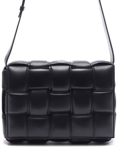 Gold Hardware Padded Cassette Cross Bag Black - BOTTEGA VENETA - BALAAN 2