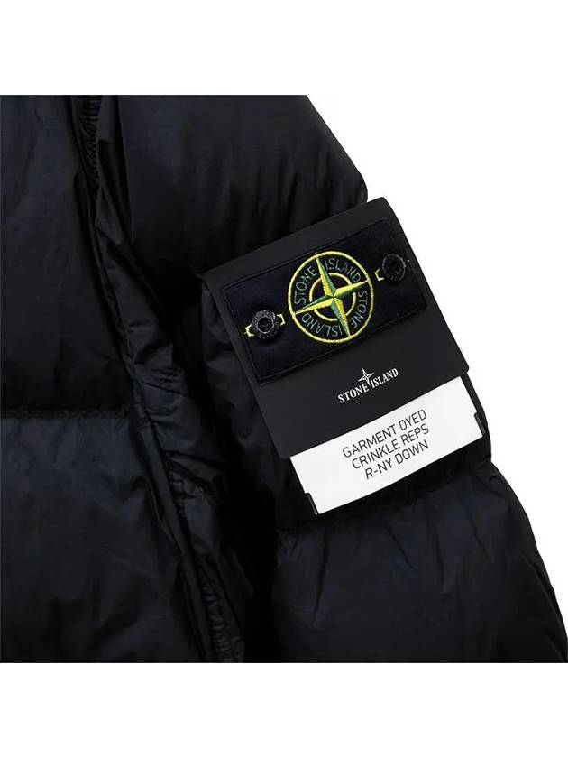 Crinkle Reps Re-Nylon Down Padding Black - STONE ISLAND - BALAAN 5