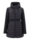 Women's Collahie Hooded Padded Black - MOOSE KNUCKLES - BALAAN 2