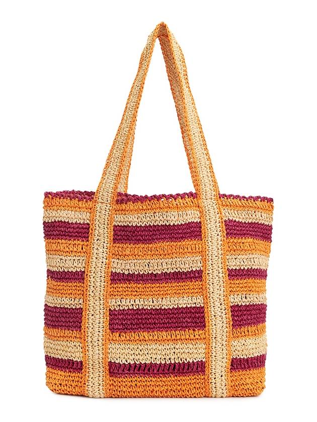 Cabas Raffia Women's Tote Bag 4EVE38 V40771 105 - VANESSA BRUNO - BALAAN 4