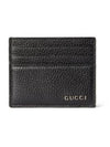 Logo Leather Card Walle Black - GUCCI - BALAAN 2