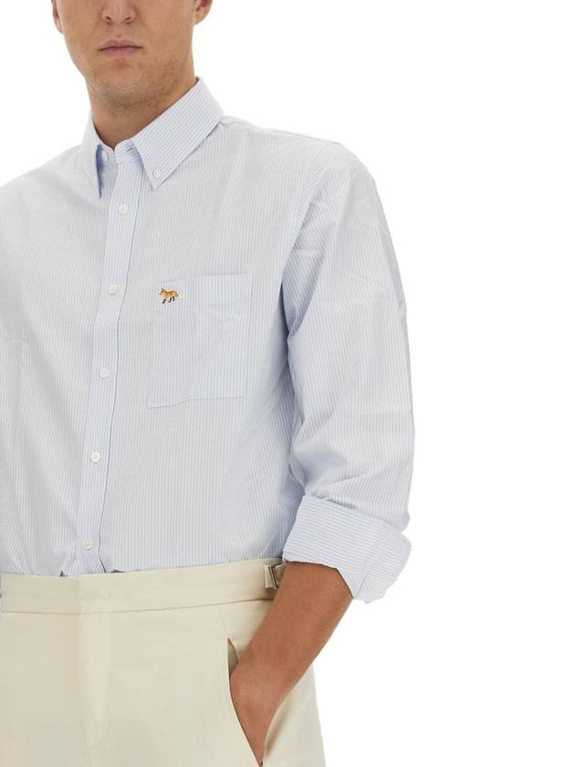 Maison Kitsuné Shirt With Logo - MAISON KITSUNE - BALAAN 4