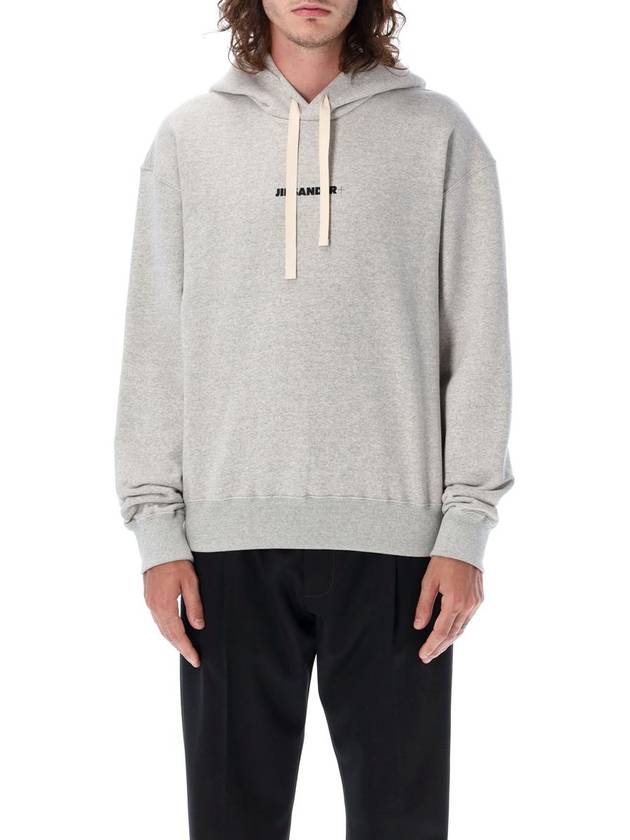 Jil Sander Logo Hoodie - JIL SANDER - BALAAN 1