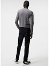 Lyle Merino Crewneck Wool Sweater Grey Melange - J.LINDEBERG - BALAAN 3