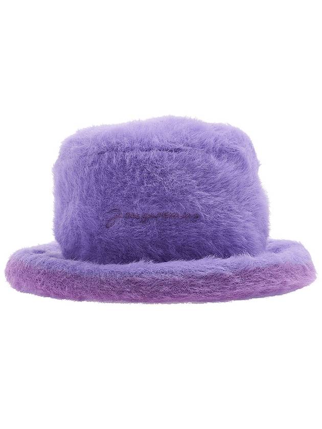 Le Bob Neve Fluffy Bucket Hat 226AC408 5080 650 - JACQUEMUS - BALAAN.