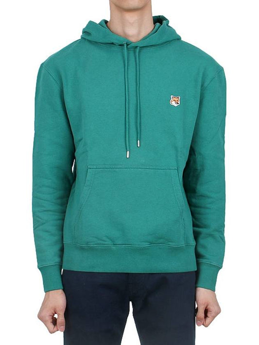 Fox Head Patch Regular Hoodie Pine Green - MAISON KITSUNE - BALAAN 2