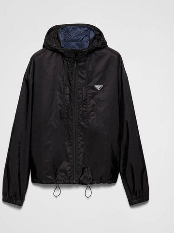 Re nylon reversible jacket - PRADA - BALAAN 1