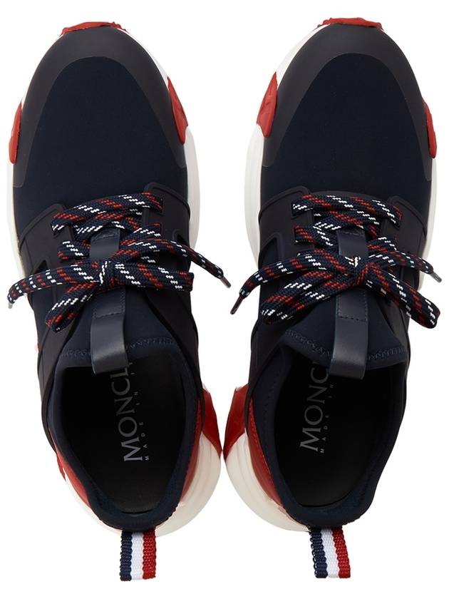 Lunarove Low Top Sneakers Navy Red - MONCLER - BALAAN 3