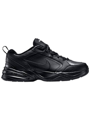 Air Monarch IV Low Top Sneakers Black - NIKE - BALAAN 1