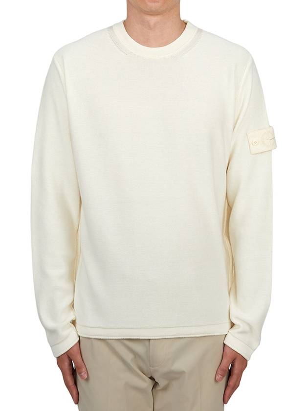 Ghost Piece Knit Top White - STONE ISLAND - BALAAN 2