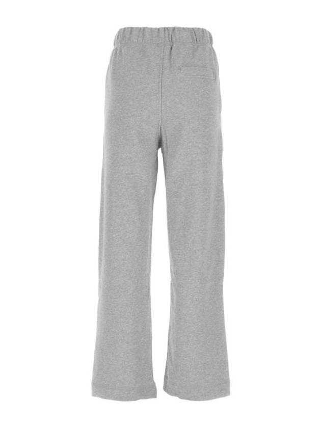 Isoli Cotton Blend Track Pants Grey - GANNI - BALAAN 3