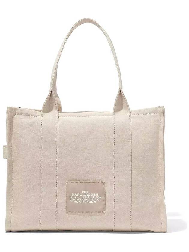 Signature Logo Tote Bag Beige - MARC JACOBS - BALAAN 4