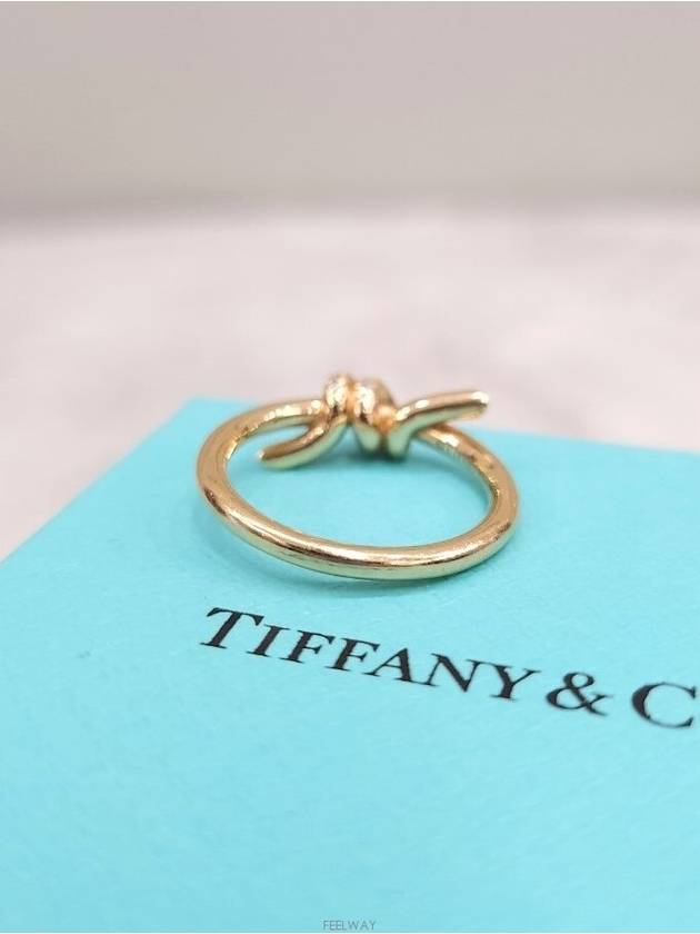 Lux You Diamond yellow gold note ring No 5 in Korea - TIFFANY & CO. - BALAAN 3