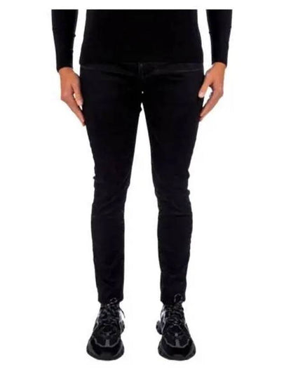 Women's High-Waist Skinny Jeans Black - SAINT LAURENT - BALAAN 2