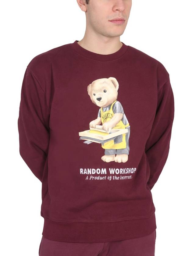 RANDOM WORKSHOP BEAR SWEATSHIRT - MARKET - BALAAN 6