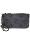 Women s M80905 Reverse Monogram Eclipse Key Pouch Built in Chip - LOUIS VUITTON - BALAAN 1