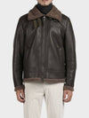 Eco Leather High Neck Mustang Jacket M GCJP52 - PANICALE - BALAAN 1