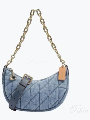 Women s Chain Shoulder Bag CR679 B4 INDIGO - COACH - BALAAN 1