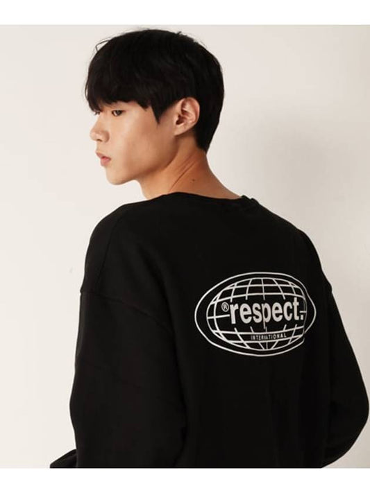 Unisex International Back Logo Sweatshirt Black BAL10050 - RESPECT - BALAAN 2