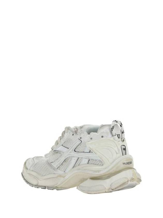 Runner Embroidered Logo Low Top Sneakers White - BALENCIAGA - BALAAN 4