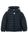 Kids BATARN Logo Patch Hooded Padded Jacket Navy 1A00017 549SK 77G - MONCLER - BALAAN 2