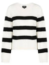 Madison Stripe Knit Top - A.P.C. - BALAAN 2