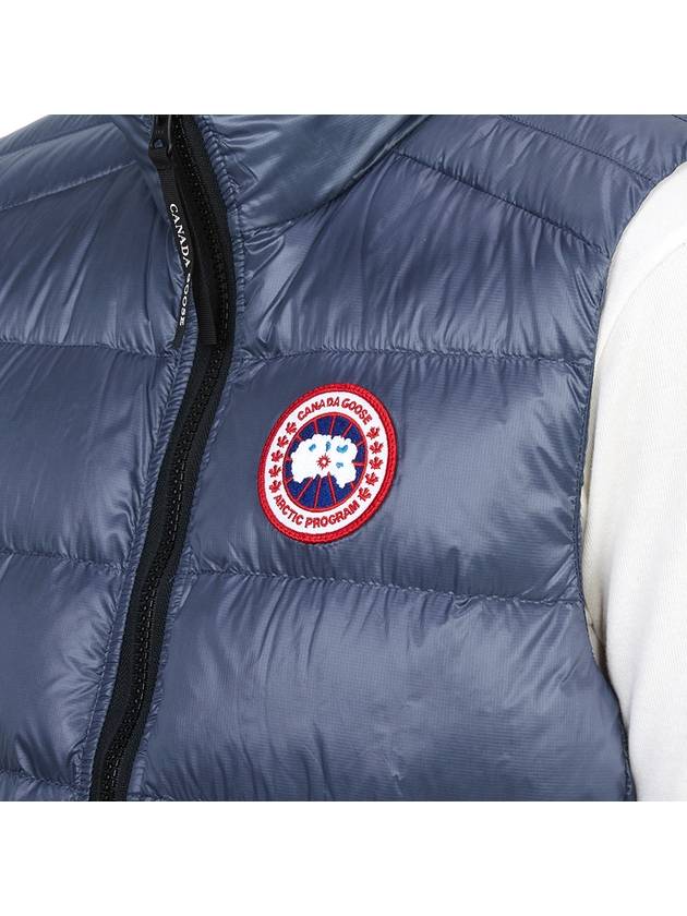 Crofton Logo Patch Padding Vest Ozone Blue - CANADA GOOSE - BALAAN 10