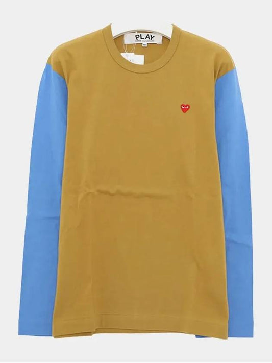 P1T316 ORANGE BLUE TShirt - COMME DES GARCONS - BALAAN 2