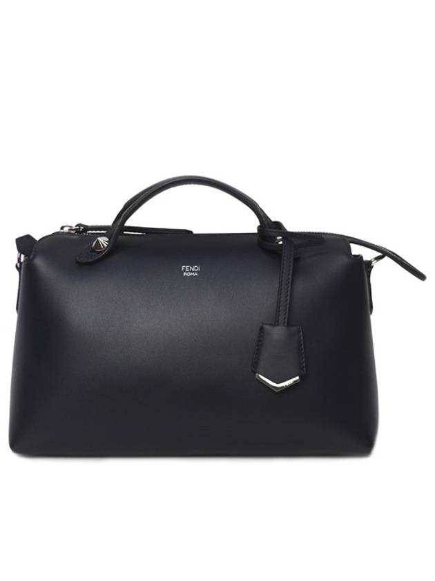 By The Way Boston Leather Medium Tote Bag Black - FENDI - BALAAN 2