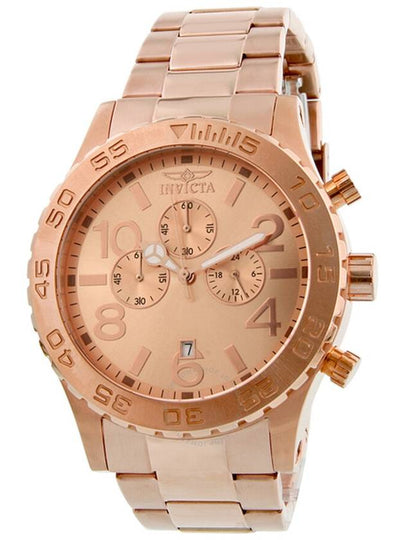 Invicta Elegant Ocean Chronograph Rose Dial Rose Gold-tone Men's Watch 1271 - INVICTA - BALAAN 2