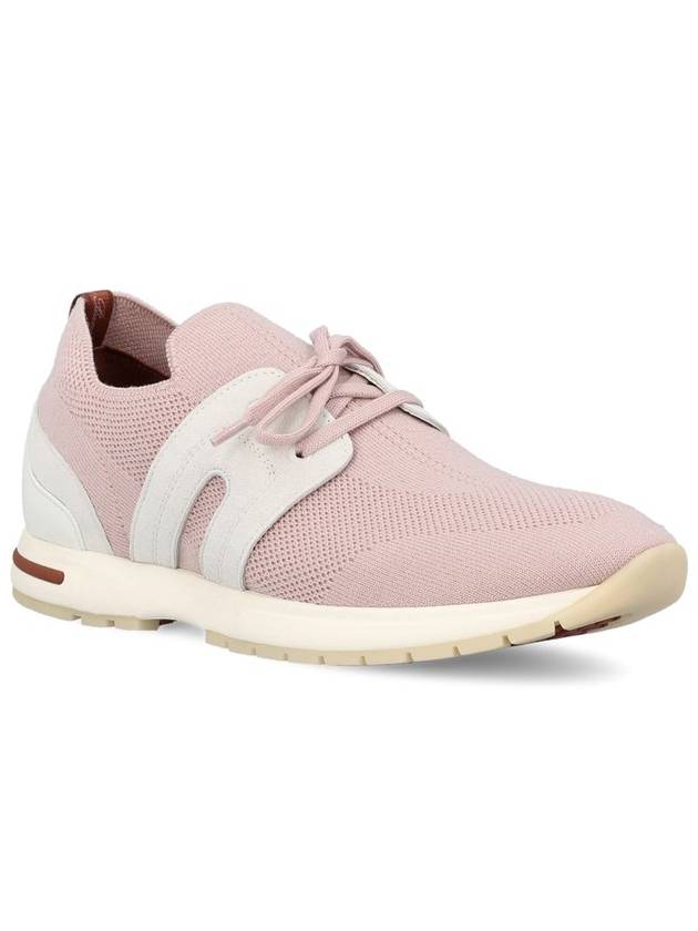 360 LP Flexy Walk Low Top Sneakers Pink Sand - LORO PIANA - BALAAN 3