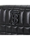 Lola Quilted Leather Mini Camera Bag Black - BURBERRY - BALAAN 7