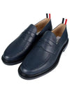 Classic Leather Penny Loafers Blue - THOM BROWNE - BALAAN 2