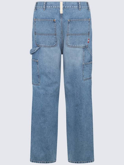 Amish Blue Cotton Jeans - AMISH - BALAAN 2