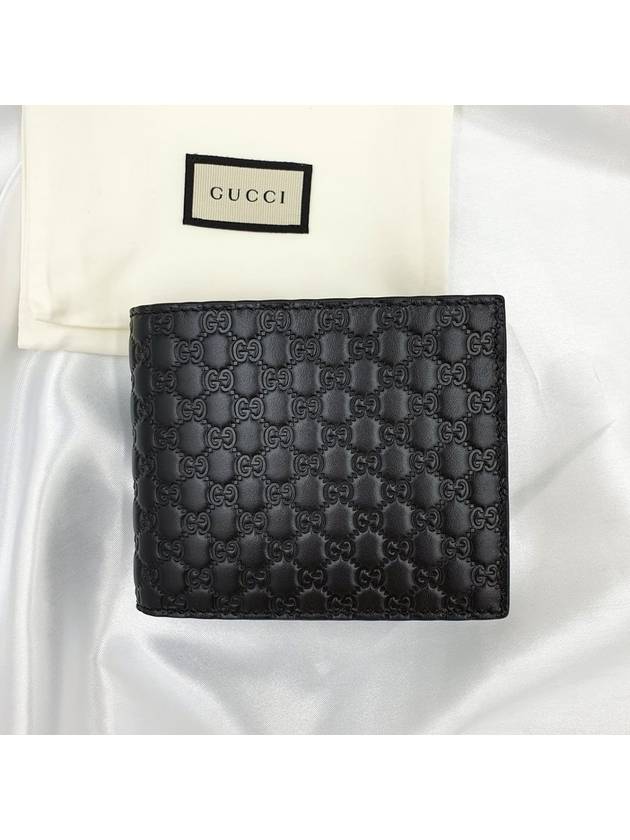 Micro GG Ssima Bifold Wallet Brown - GUCCI - BALAAN 4