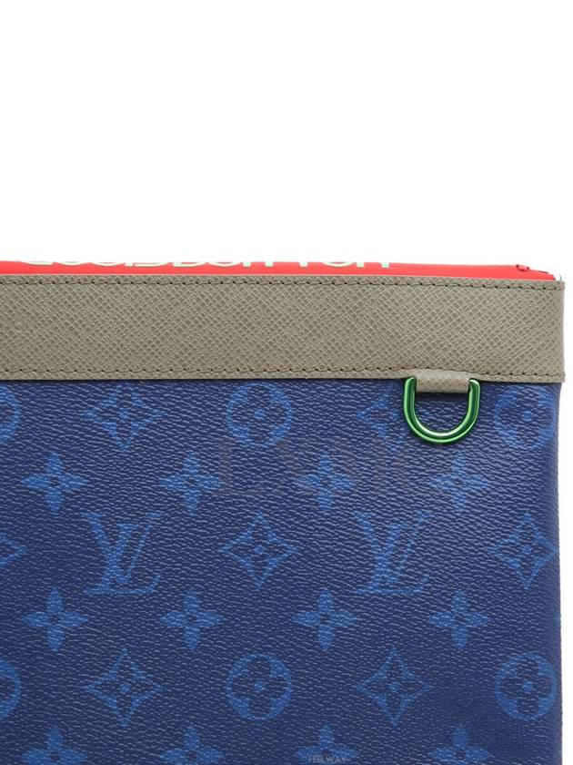 Pochette Apollo Clutch Kim Jones Split Outdoor M63047 - LOUIS VUITTON - BALAAN 5