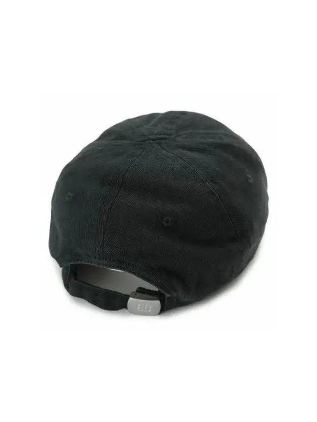 Diagonal Logo Ball Cap Black - BALENCIAGA - BALAAN 5