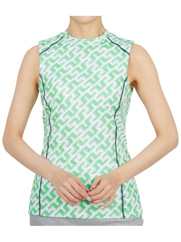 Women's Mona Golf Sleeveless Green - J.LINDEBERG - BALAAN 6