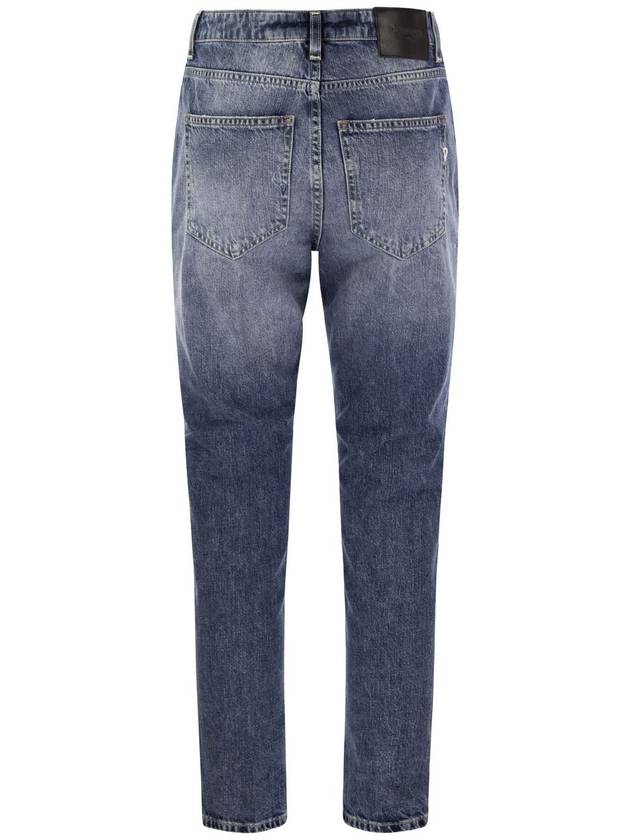 Dondap Straight Pants DP694 DF0269D GX6 DD 800 DENIM - DONDUP - BALAAN 3