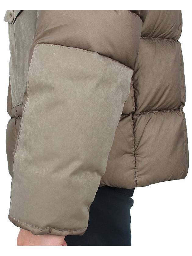 Tempest Combo Down Jacket Padded Khaki - TEN C - BALAAN 10