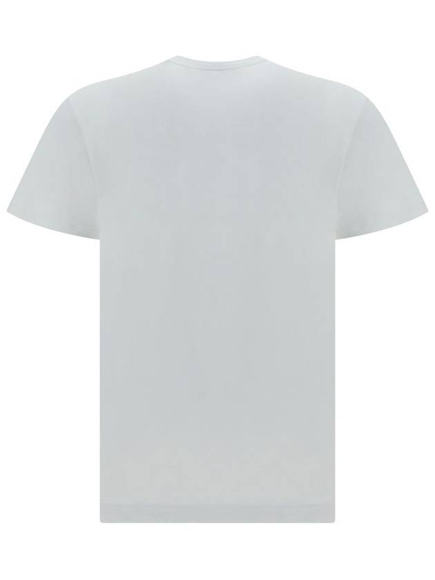 short sleeve t-shirt 759442 QTAAW 0963 WHITE INDIGO - ALEXANDER MCQUEEN - BALAAN 2