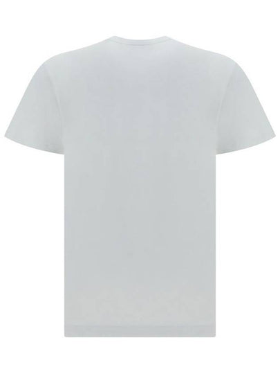 short sleeve t-shirt 759442 QTAAW 0963 WHITE INDIGO - ALEXANDER MCQUEEN - BALAAN 2