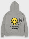 SMOKER HOODIE GRAY - STOCKHOLM SYNDROME - BALAAN 1