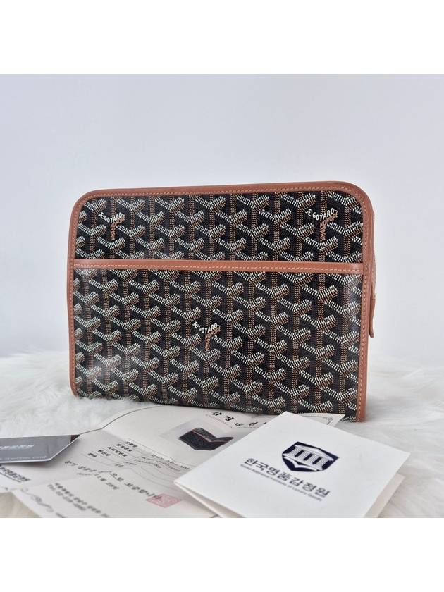 Juvence Clutch Bag Black Ten MM - GOYARD - BALAAN 3