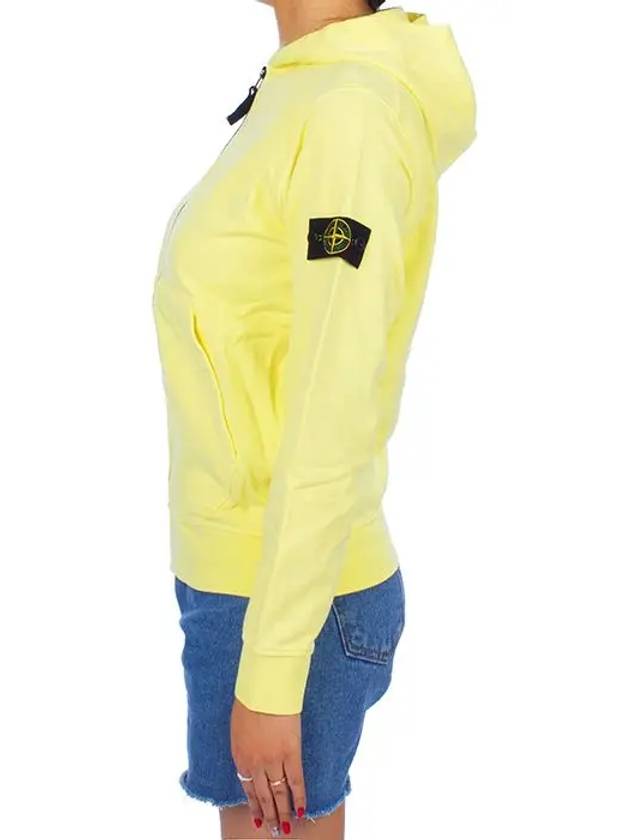 Kids Wappen Patch Hooded Jacket Yellow - STONE ISLAND - BALAAN 6