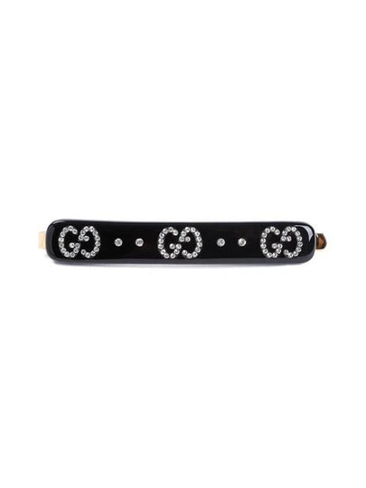 GG Crystal Hairslide Black - GUCCI - BALAAN 2